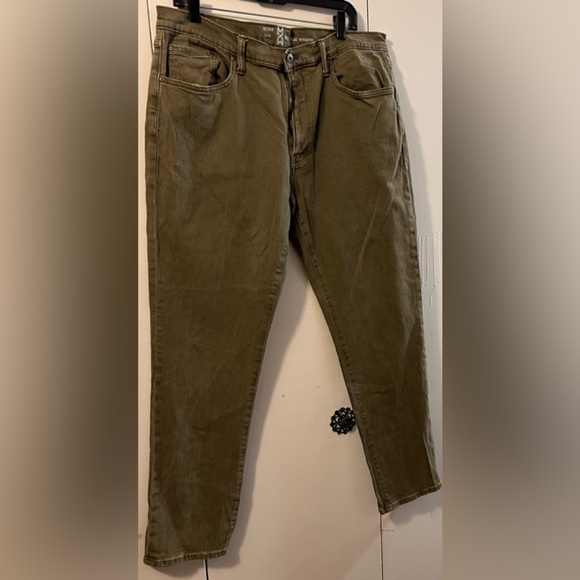 mutual weave Other - MENS MUTUAL WEAVE JEANS OLIVE (36/34)